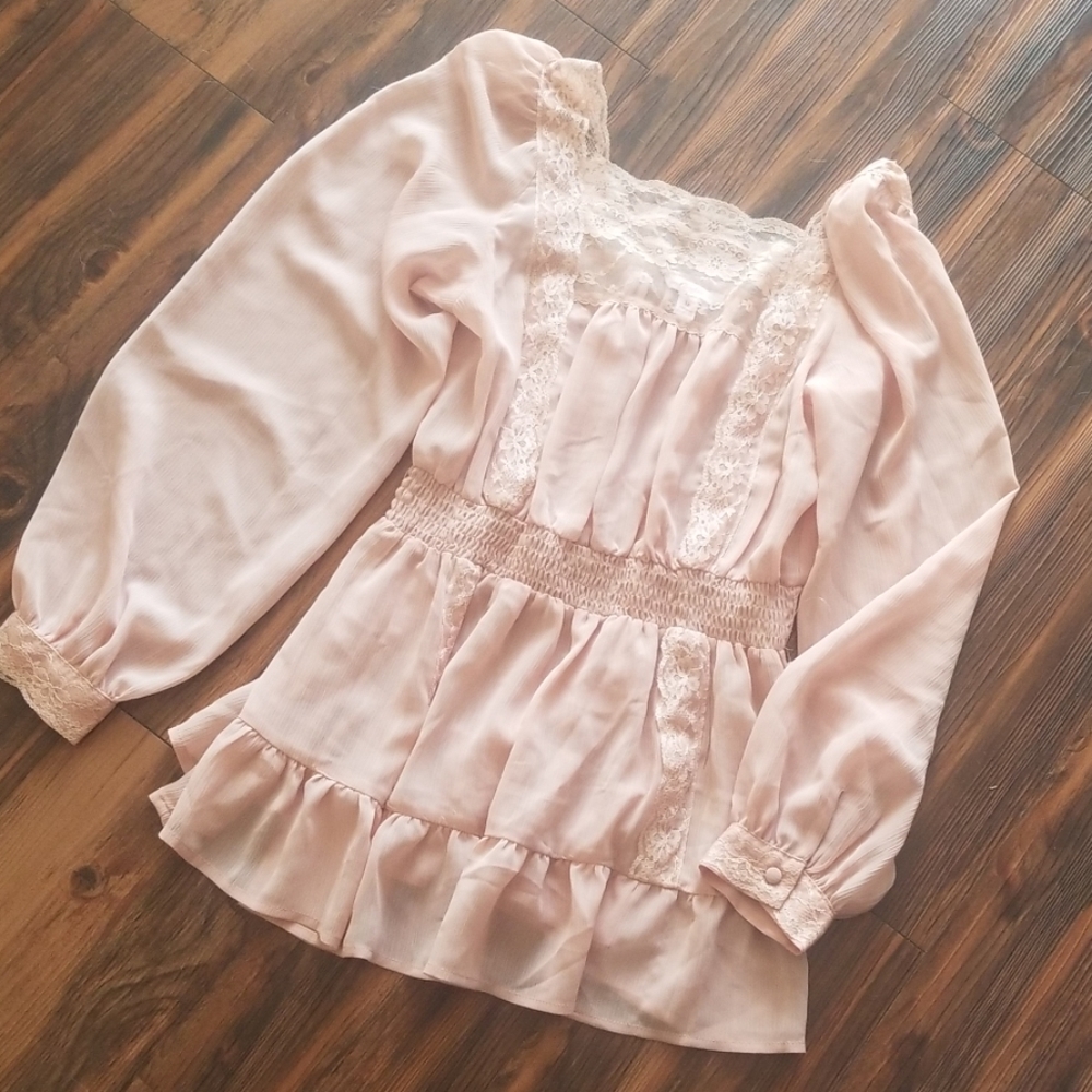 Candies sheer blouse